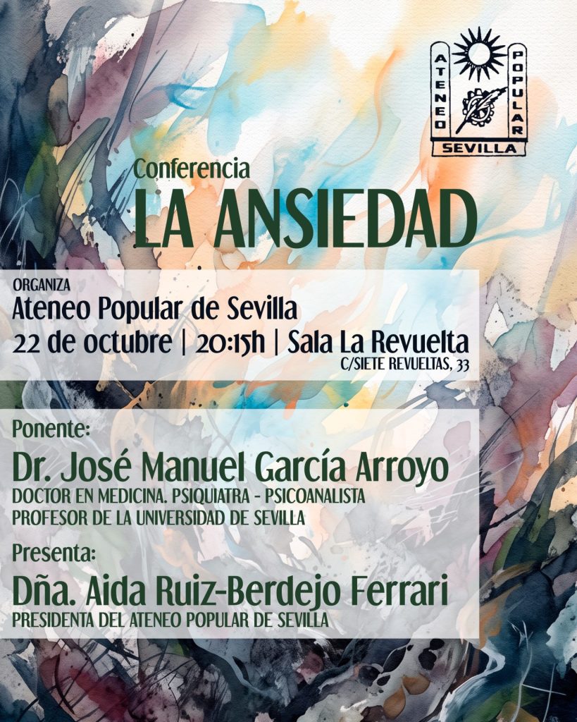 Conferencia: La Ansiedad